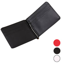 LuxuryRetro Mini Neutral Fold Leather Wallet Wallet Purse mens wallet Money Clip billetera hombre EF8