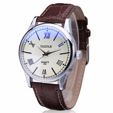 Luxury Leather Watches Men Waterproof Fashion Casual Sports Quartz Watch Dress Business Wrist Watch Hour for Men EF8