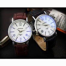 Luxury Leather Watches Men Waterproof Fashion Casual Sports Quartz Watch Dress Business Wrist Watch Hour for Men EF8