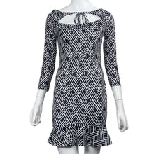 Luxury Women Vintage Dress Style Party Bodycon Slim Three Quarter Mini Dress Robe EF8