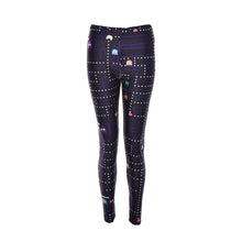 M-4XL Women Gym Pencil Pants Punk Stretchy Leggings Graphic Printed Leggings EF8