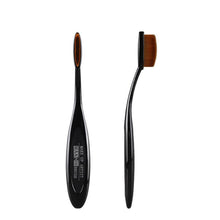 Make Up Oval Brushes Set Professional Beauty Toothbrush Foundation Power Eyebrow Eyeliner Lip Facial Makeup Brushes Tools EF8
