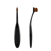 Make Up Oval Brushes Set Professional Beauty Toothbrush Foundation Power Eyebrow Eyeliner Lip Facial Makeup Brushes Tools EF8