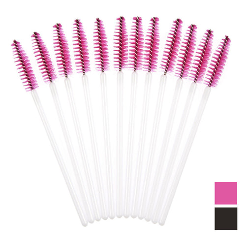 Makeup Burshes For Eyelashes 50pc Disposble Eyelash Brush Mascara Wands Makeup Cosmetic Tool EF8