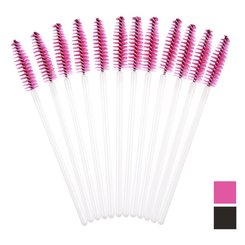 Makeup Burshes For Eyelashes 50pc Disposble Eyelash Brush Mascara Wands Makeup Cosmetic Tool EF8