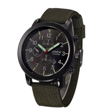 Men Luxury Watches XI Mens Military Quartz Army Watch Black Dial Date Luxury Sport Nylon Wrist Watch Relogio Masculino EF8