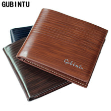 Men Wallets leather Bifold purse with coin pocket black brwon wallet Men Card Cash Holder bag multifunction EF8