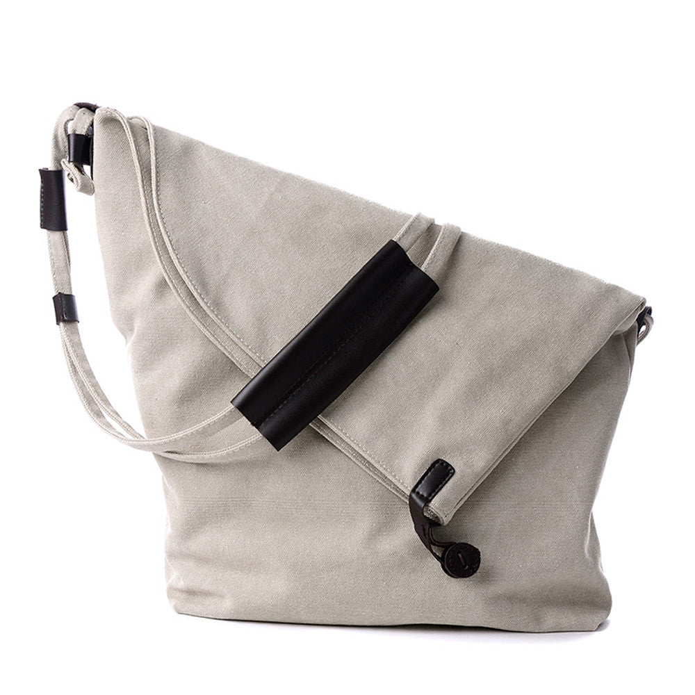 Men Women Bags Casual Fashion Simple Style Casual Canvas Messenger Shouder Handbag Tote Weekender Crossbody Shoulder Bags EF8