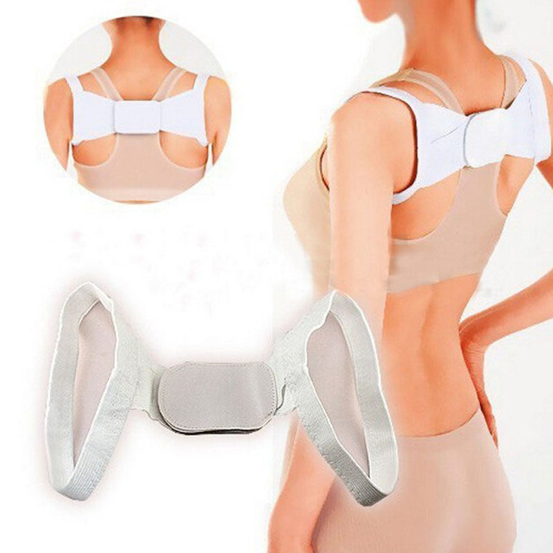 Men Women Magnetic Posture Back Support Corrector Belt Band Feel Young Belt Brace Shoulder Braces Supports for Sport Safety EF8