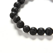 Men's Beaded Natural Stone H  Of Fatima Bracelets S Golden Hamsa Lava Rock Bracelet EF8