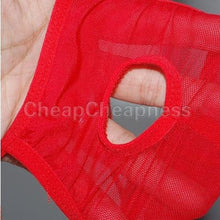 Men's Sexy Open G-string Pouch Mens T-back Panties Briefs Lovers Gay Toy Underwears For Sale EF8