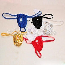 Men's Sexy Open G-string Pouch Mens T-back Panties Briefs Lovers Gay Toy Underwears For Sale EF8