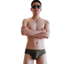 Mens Briefs Men's Seamless Ice Silk Underwear Sexy Low Waist Briefs Modal Underwear AC Man Brief Boys Shorts Bottoms EF8