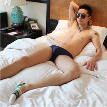 Mens Briefs Men's Seamless Ice Silk Underwear Sexy Low Waist Briefs Modal Underwear AC Man Brief Boys Shorts Bottoms EF8