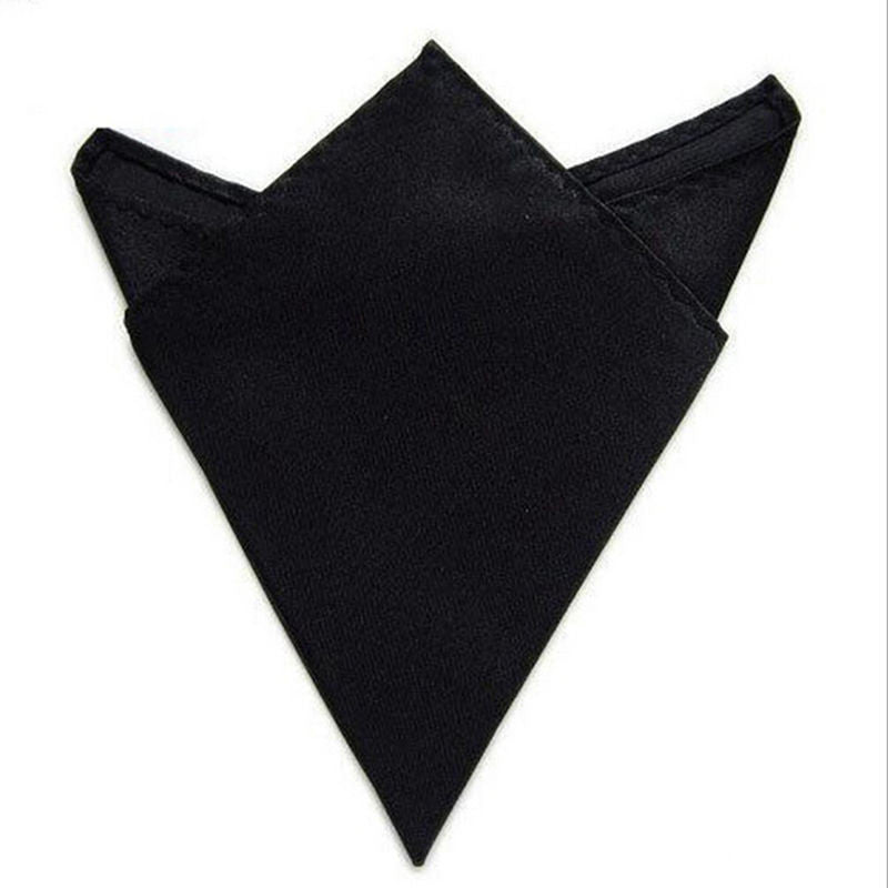 Mens Satin Silk Pocket Square Hankerchief Hankie Wedding Formal Suit Blazer Jacket Accessories EF8