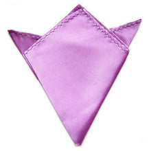 Mens Satin Silk Pocket Square Hankerchief Hankie Wedding Formal Suit Blazer Jacket Accessories EF8