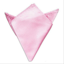 Mens Satin Silk Pocket Square Hankerchief Hankie Wedding Formal Suit Blazer Jacket Accessories EF8