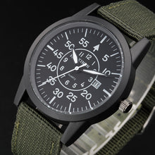 Mens Stainless Steel Military Sport Date Analog Quartz army Style Wrist Watch EF8