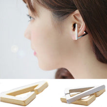 Metal Wrap Clip Earring For Women Punk Earring Silver Gold Plated Geometric Ear Cuff S  EF8