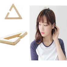 Metal Wrap Clip Earring For Women Punk Earring Silver Gold Plated Geometric Ear Cuff S  EF8