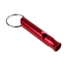 Mix Aluminum Emergency Survival Interior Design Whistle Keychain For Camping Hiking Outdoor Sport School Bicycle Cycling Gift EF8
