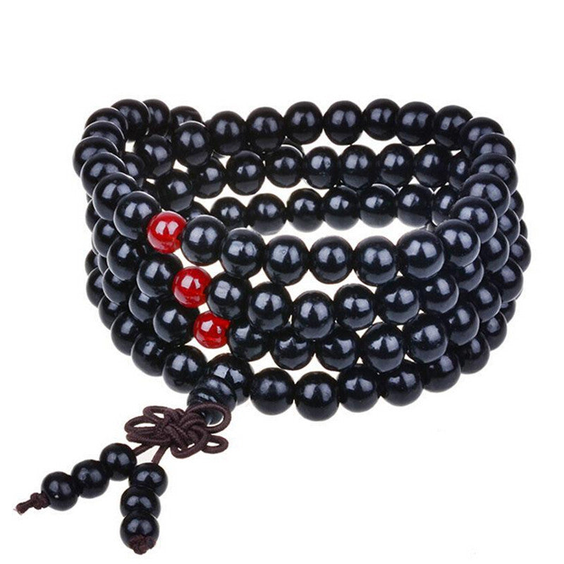 Multilayer Beaded Bracelet   Bangle Malas Str  Tibet Jewelry Pulseiras Mujer Men Women Vintage Wood Beads Bracelets EF8