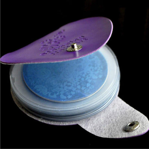 Nail Stamping Plates Stamping Nail DIY Image Plate Template Holder Case Bag Stamp Organizer Stemping Low EF8