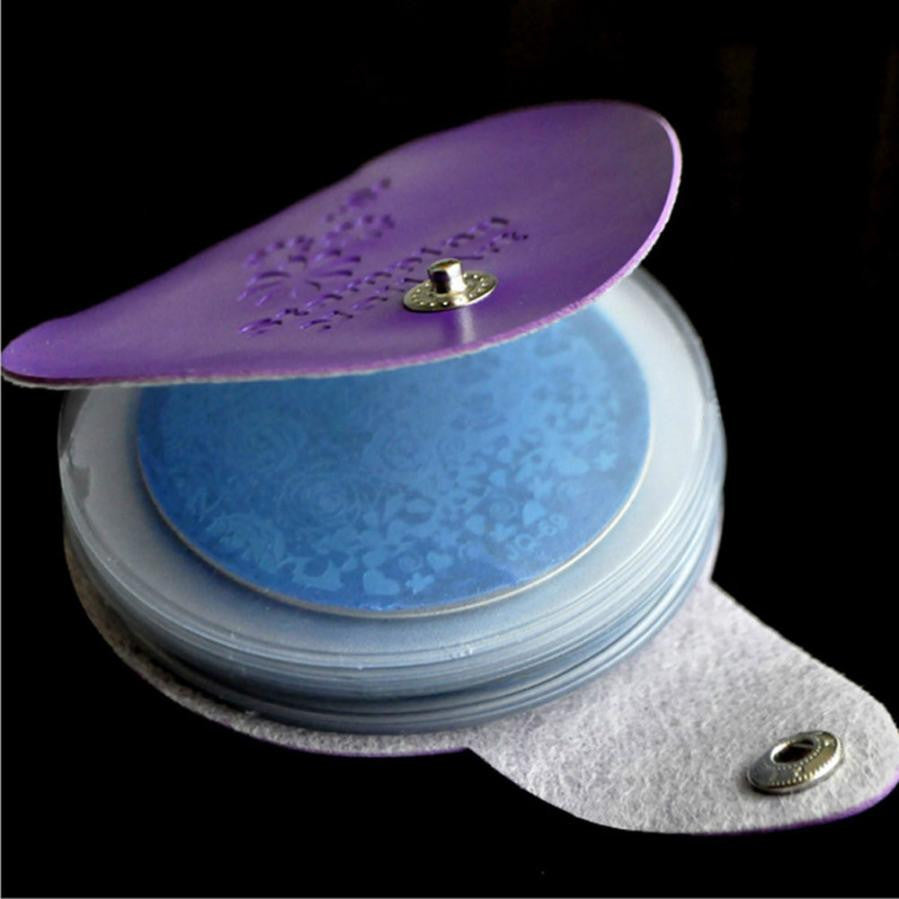 Nail Stamping Plates Stamping Nail DIY Image Plate Template Holder Case Bag Stamp Organizer Stemping Low EF8