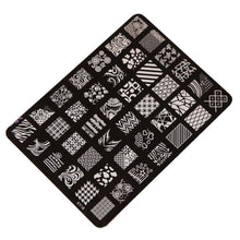 Nail Stamping Printing Plate Image Stamps Plate Manicure Nail Art Decor EF8
