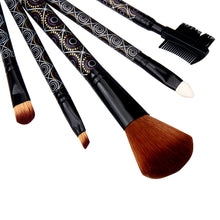 Natural Hair Eye Makeup Brushes 5pc Professional Eyeshadow Brush For Makeup shadow make up Brushes tool Ship EF8