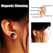 Healthy Stimulating Acupoints Stud Earring Bio magnetic therapy weight loss earrings magnet in ear eyesight slimming EF8