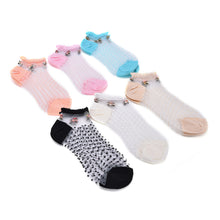 Anklets Socks Wowens Ladies Multicolor Sexy Frilly Lace Ruffle Short Ankle Socks EF8