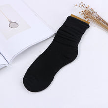 Reinforced Heel Toes Sock Double Needle Casual Hemp Ankle Boot Socks Fall Cotton Women Socks EF8