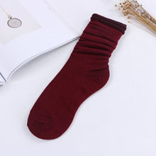Reinforced Heel Toes Sock Double Needle Casual Hemp Ankle Boot Socks Fall Cotton Women Socks EF8