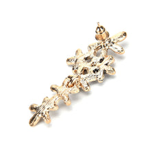 jewelry drip snowflake long drop earrings trendy dangle earring for women EF8