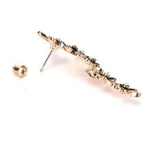 jewelry drip snowflake long drop earrings trendy dangle earring for women EF8