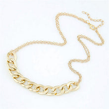 Charm two layer Chains Metal Gold Plated Circles Collar Pendant Necklace for Women Luxury Clavicle Necklaces EF8
