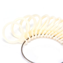 Plastic Finger Ring Sizer Tool Jewelry Measure Gauge Measure UK K-Z EF8