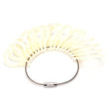 Plastic Finger Ring Sizer Tool Jewelry Measure Gauge Measure UK K-Z EF8