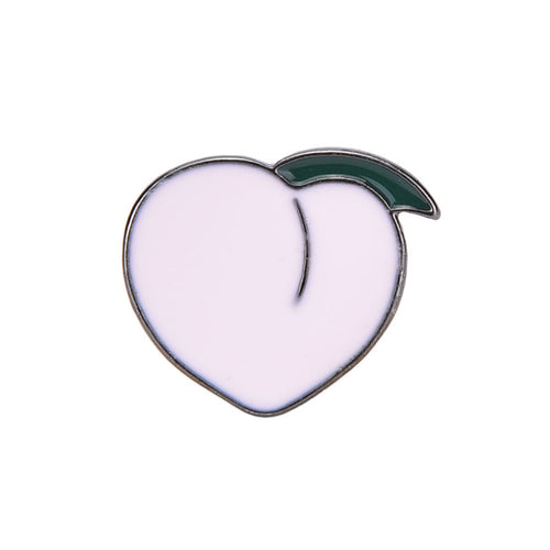 Metal Monkey Peach Blueberries Avocado Collar Pins Badge Corsage Brooch EF8