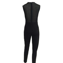 Elegant Womens Rompers Jumpsuit Sleeveless O Neck Long Playsuits Casual Solid Bodysuit EF8