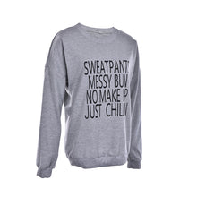 Women Sweatshirt Hoodies Sweatshirt Women Letter Printed Pullover Tracksuit Long-sleeve Casual Sweatshirt EF8