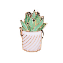 jewelry Cactus Metal Brooch Pins Button Pins Jeans Bag Decoration EF8