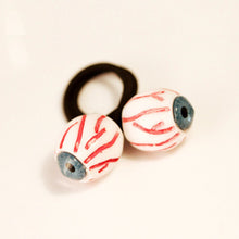 Lady Punk Eye Ball Hairb  Hair Rope Green Blue Women Hair Accessories EF8