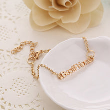 Letter Pendant Bracelet Men Jewelry Friendship Bracelets For Women EF8