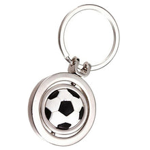 s 3D Sports Rotating Basketball football soccer Keychain Keyring Ring Key Fob Ball Gifts For Men  EF8