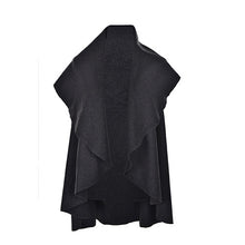 s 5 Colors Women Stylish Sleeveless Cloak Coats Women Lapel Waistcoat Vest Cloak EF8