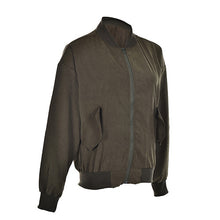s Women Solid Flight Army Green Bomber Jacket Rib Sleeve Zipper Short Air Force Baseball Coats Clothing EF8