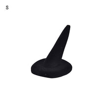 s Black Velvet 1 2 3 Finger Ring St  Jewelry Holder Display Women Jewelry Gift For Lady  EF8