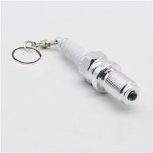 s Casual LED Key Chain Spark Plug Key Chain Keychain Car Parts Keyring  EF8
